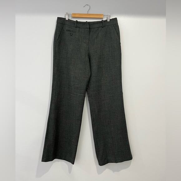 Sandro Sportswear Grey Wide Leg Trousers Size 14 - Picture 3 of 7